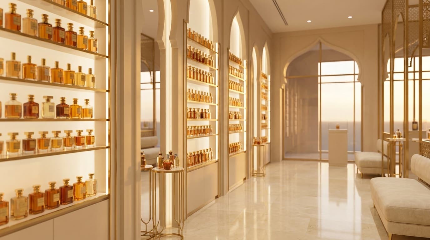 Inside a Dubai Fragrance House shop