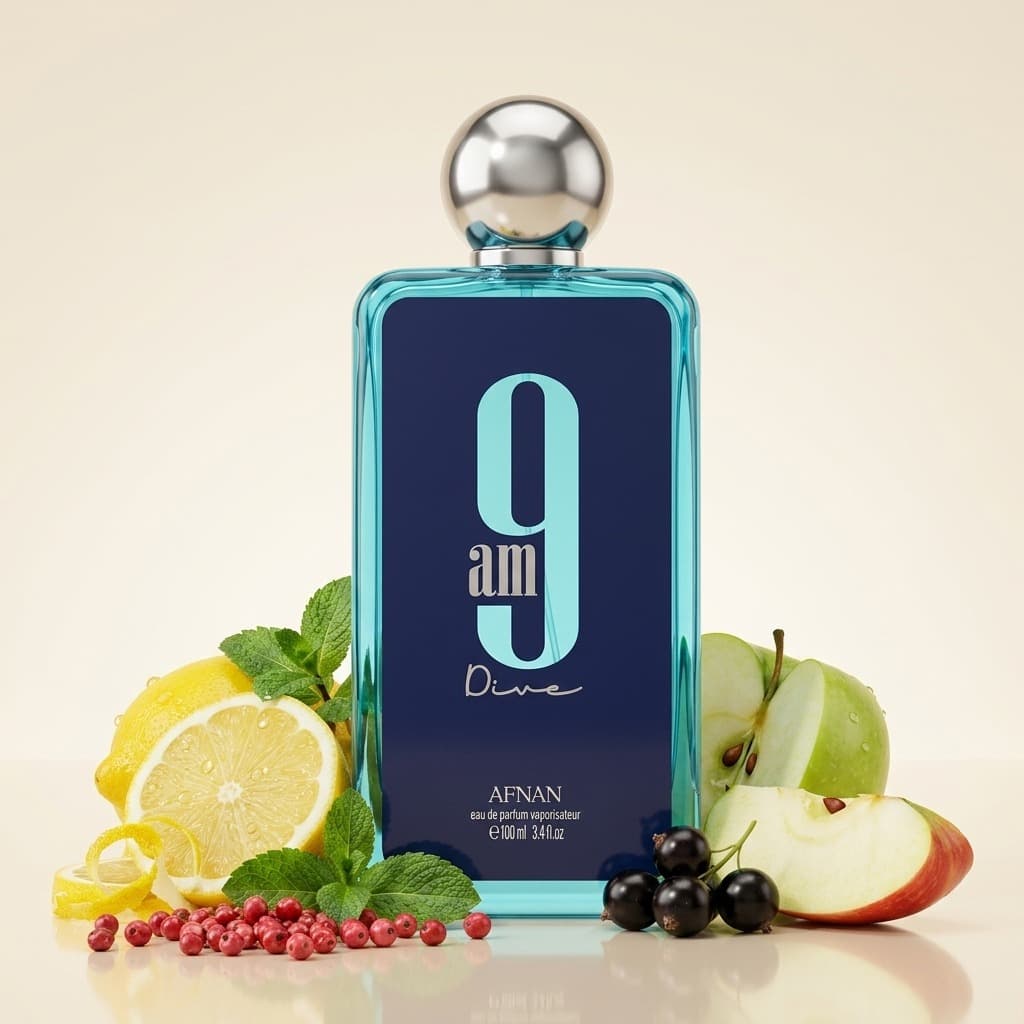 DIVE 9AM edp spray 100 ml - AFNAN PERFUMES