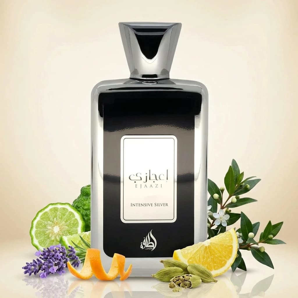 Lattafa Ejaazi Intensive Silver Eau de Parfum for Men